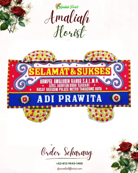 Papan Bunga Ucapan Selamat Surokidul